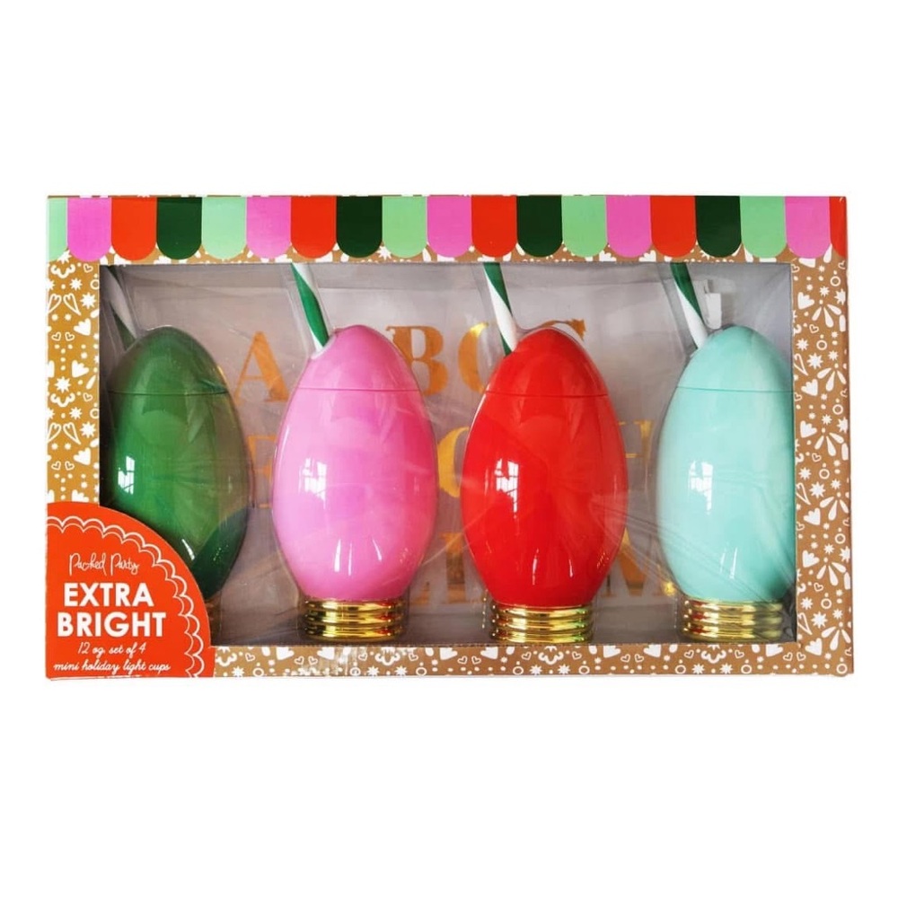 Extra Bright Mini Holiday Cups
